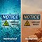 Signmission Hot Surface Sign, 5 in H x 7 in W, Vinyl Decal, Very Hot Water Sign With Symbol OS-2PACK-NS-D-57-L-18874 - alternate 4